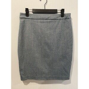 Banana Republic Pencil Skirt Womens 4 Striped Lined Academia Workwear Twee